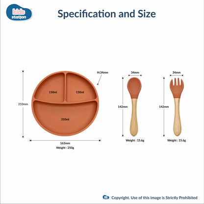 Little Bites Feeding Set in One Adorable Combo