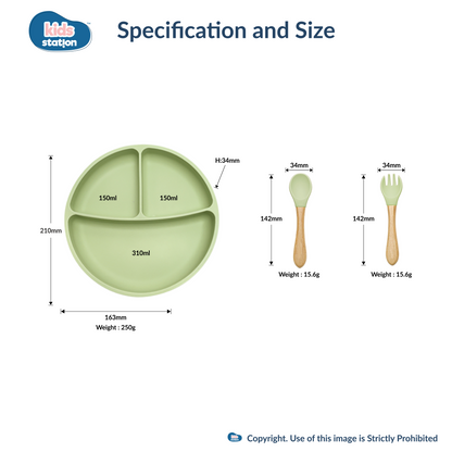 Little Bites Feeding Set in One Adorable Combo