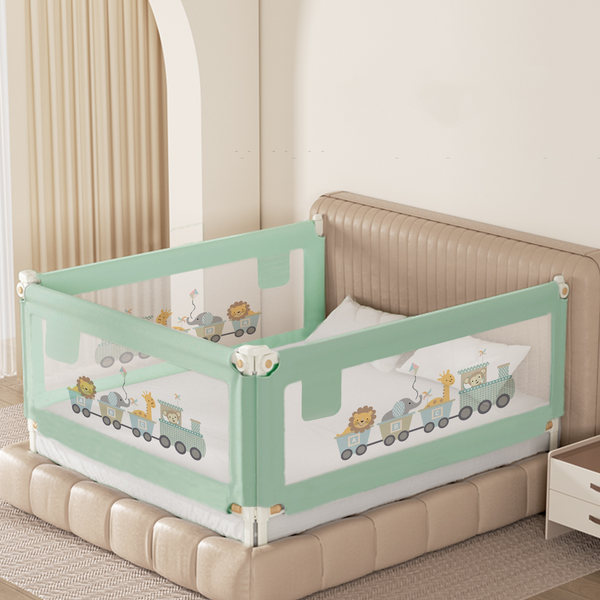 Portable Baby Bed Rail Guard (3 Sides)