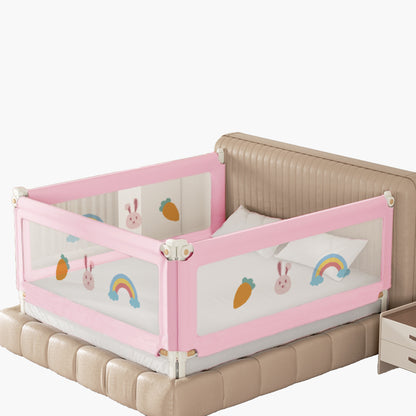 3-Side Foldable New Model Baby Bed Rail Guard