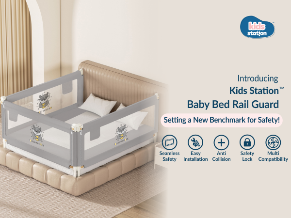 3 - side PREMIUM Bed Rail for New Model