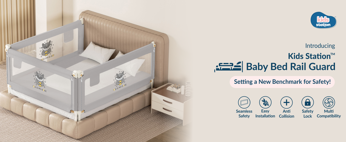 3 - side PREMIUM Bed Rail for New Model