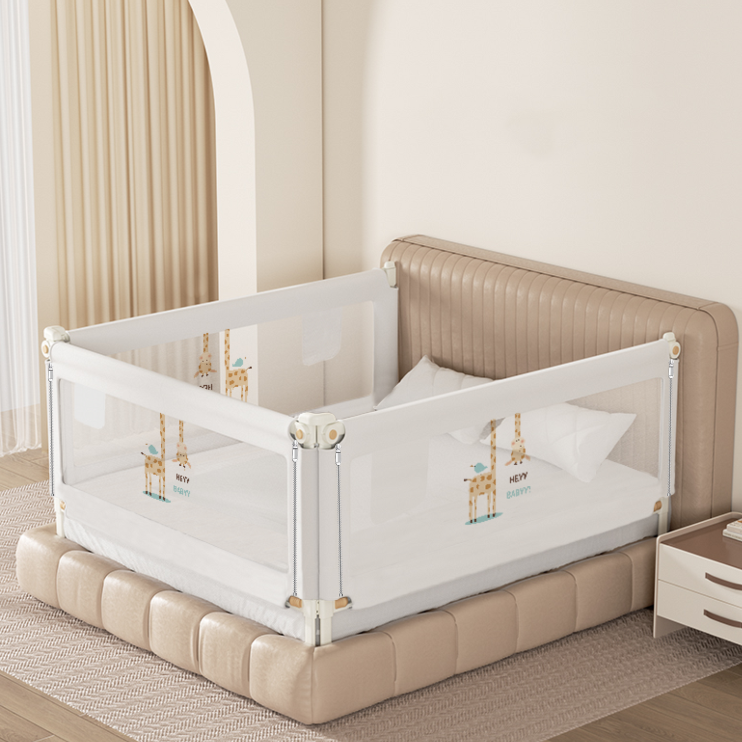 3 - side PREMIUM Bed Rail for New Model