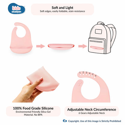 3-Piece Mess-Free Baby Feeding Essentials