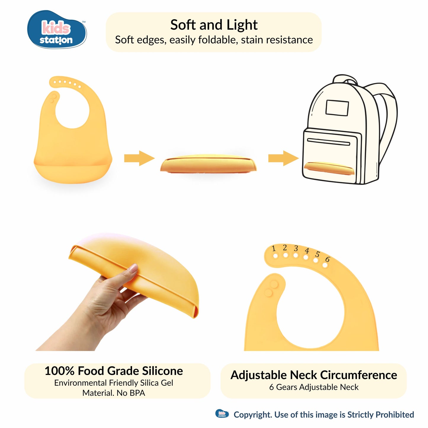 3-Piece Mess-Free Baby Feeding Essentials