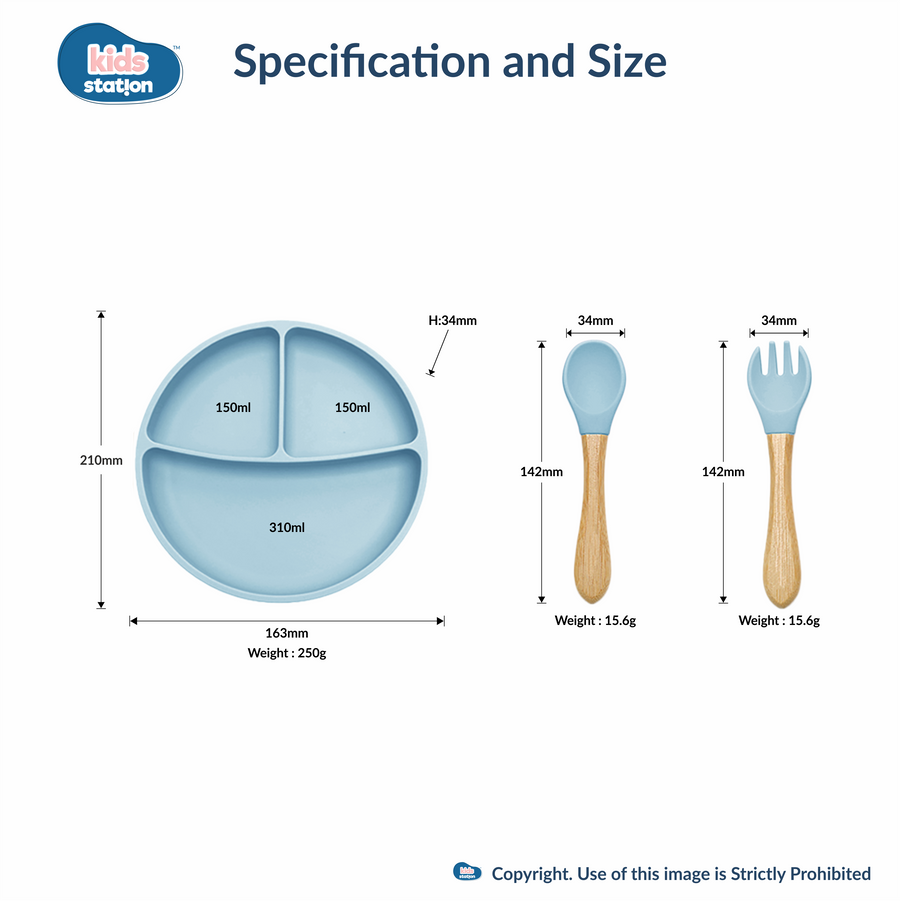 Little Bites Feeding Set in One Adorable Combo