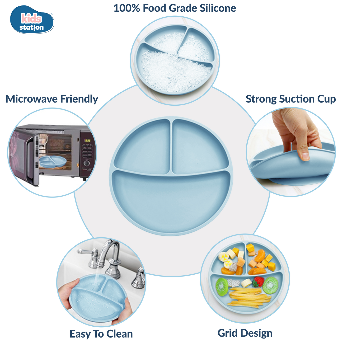 Little Bites Feeding Set in One Adorable Combo