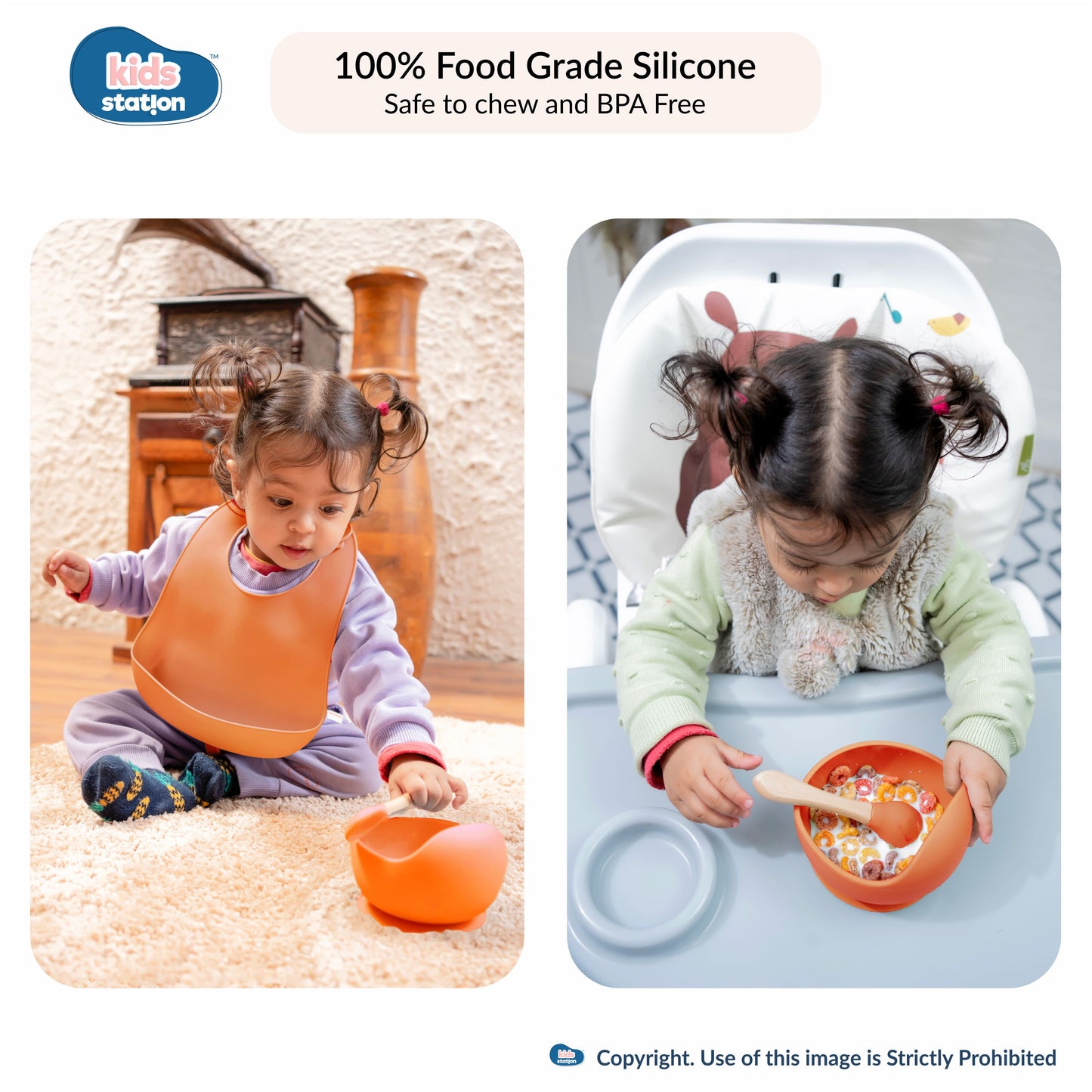 3-Piece Mess-Free Baby Feeding Essentials