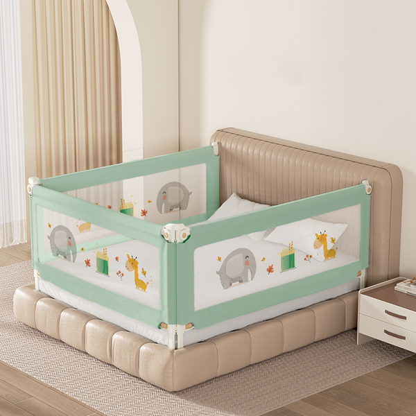 Portable Baby Bed Rail Guard (3 Sides)