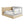 Kids Station Baby Bed Rail Guard – Old Model (2 Side Protection Frame)
