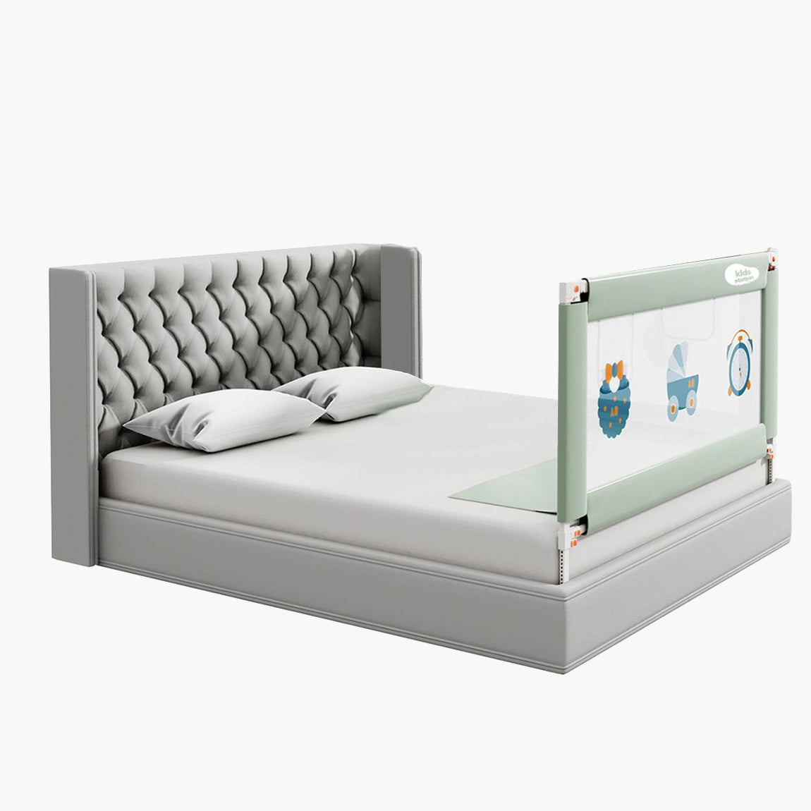 1-Side Foldable Old Model Baby Bed Rail Guard