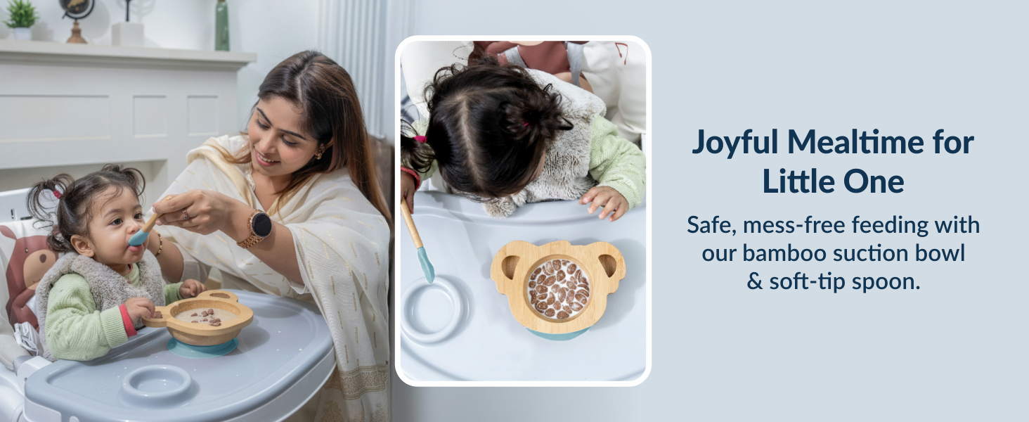 Cute Koala Mealtime Magic Feeding Set