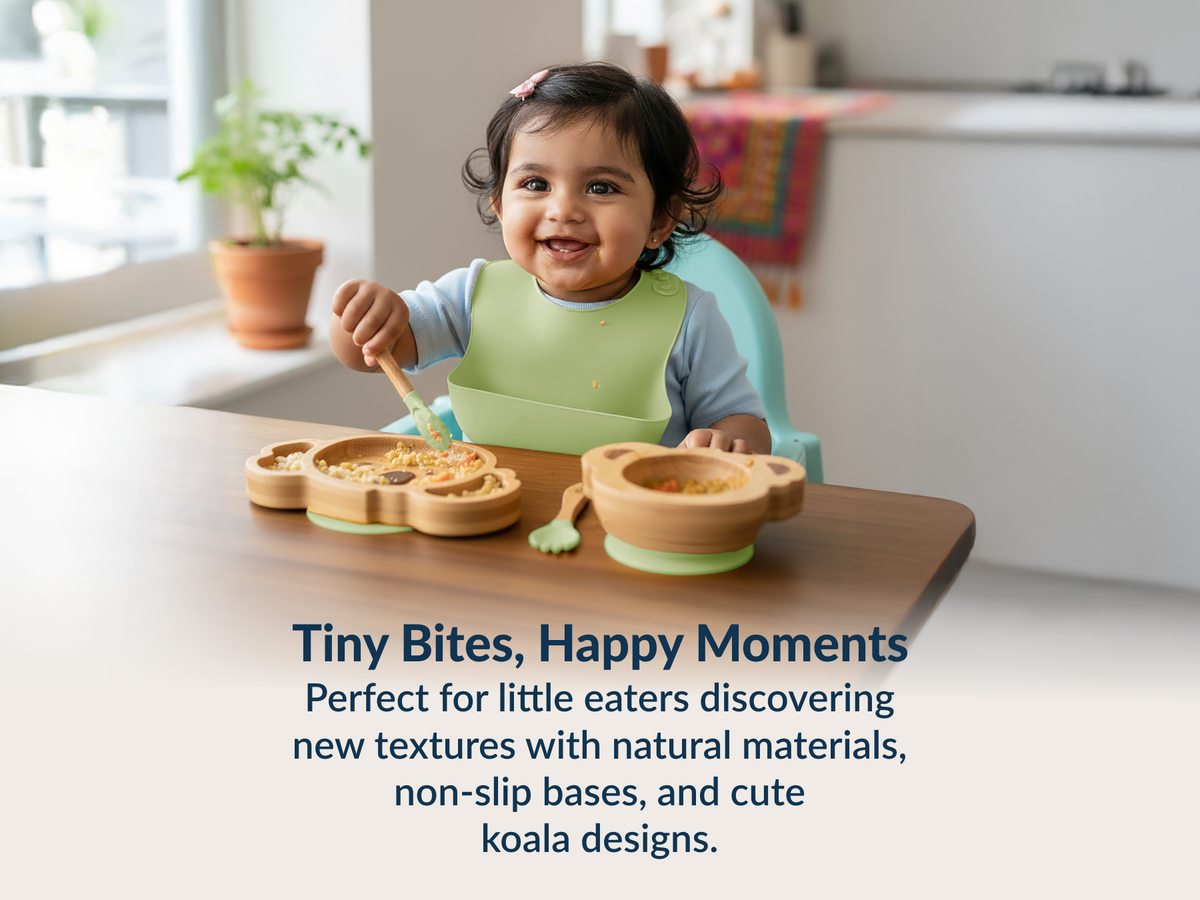 Cute Koala Mealtime Magic Feeding Set