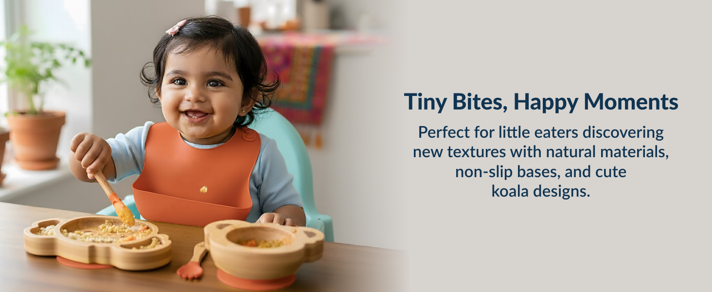 Cute Koala Mealtime Magic Feeding Set