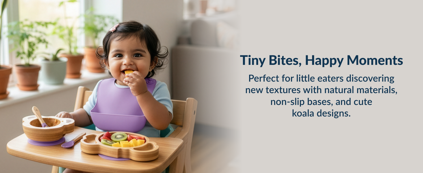 Cute Koala Mealtime Magic Feeding Set