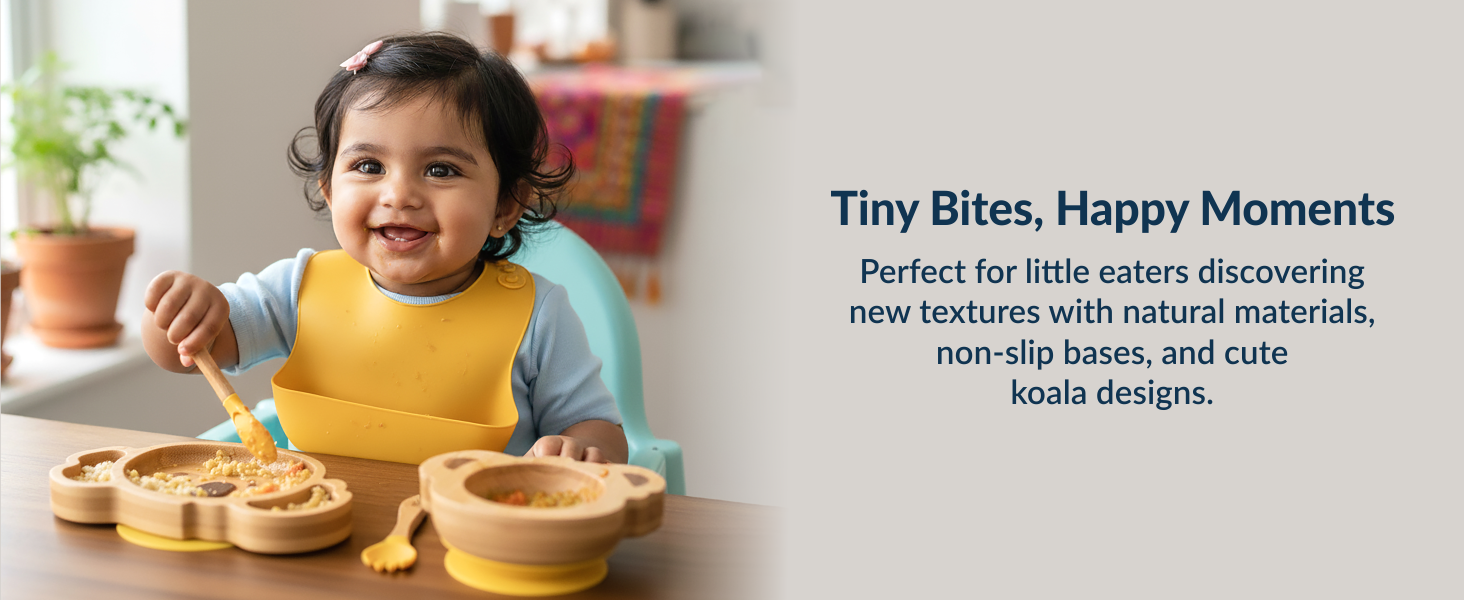 Cute Koala Mealtime Magic Feeding Set