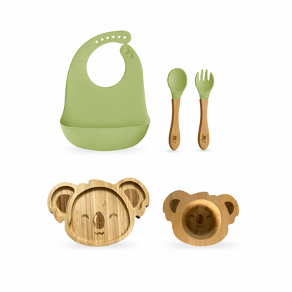 Cute Koala Mealtime Magic Feeding Set