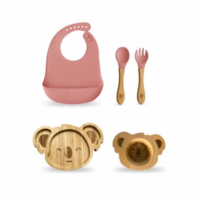 Cute Koala Mealtime Magic Feeding Set