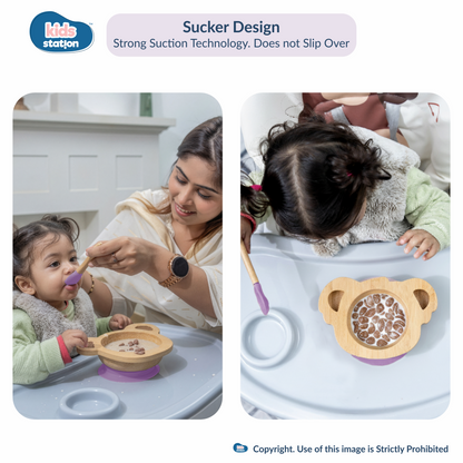 Cute Koala Mealtime Magic Feeding Set