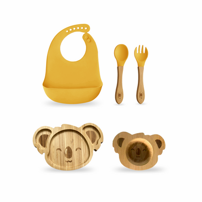 Cute Koala Mealtime Magic Feeding Set