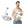 Kids Station Ergonomic Happy Strap Baby Carrier – 4 Carry Positions, Soft Cotton, Adjustable for Indian Weather