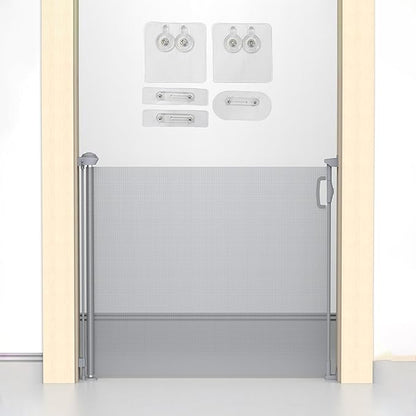 Retractable Safety Gate with Fun Stickers