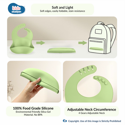 8-in-1 Simple Silicone Feeding Set for Babies