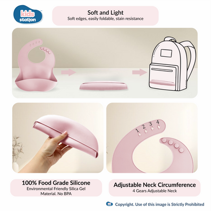 8-in-1 Simple Silicone Feeding Set for Babies