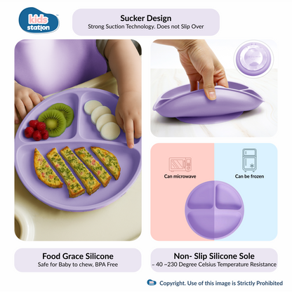 8-in-1 Simple Silicone Feeding Set for Babies