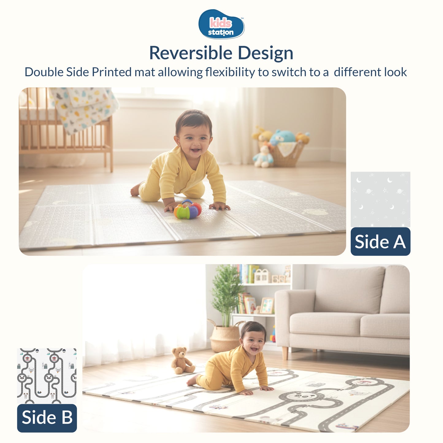 Cozy Baby Play Mats (150cm x 200cm x 1.0cm)