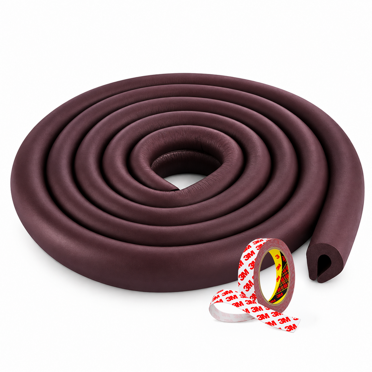U Shaped Cushion Edge Guard for Glass Furniture