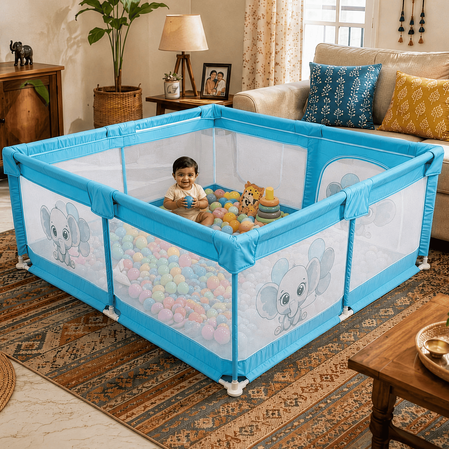 Playpen for Indoor & Outdoor Use for Babies