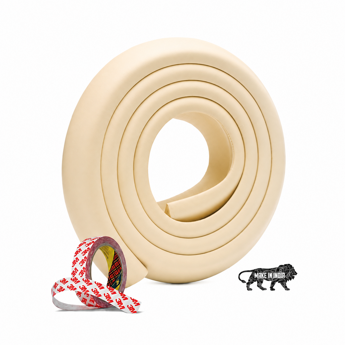 L-Shape Cushion Strip for Baby Safety in India - Kids Station