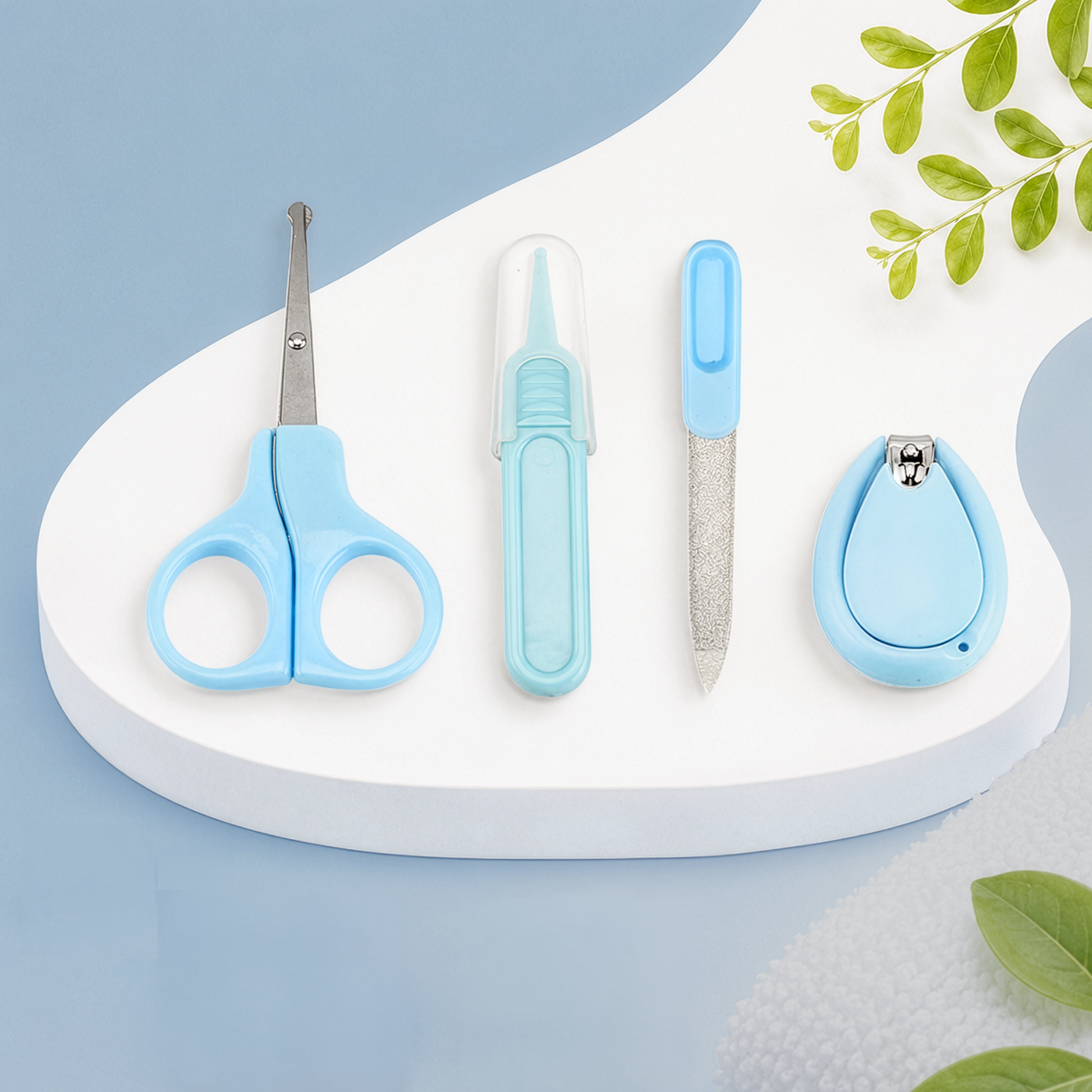 4-in-1 Baby Hygiene Grooming Kit for Baby Care
