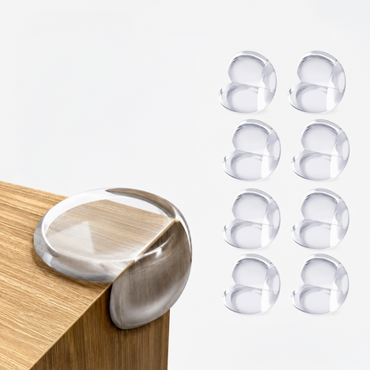 Transparent Silicone Round Corner Edge Guards for Baby Safety
