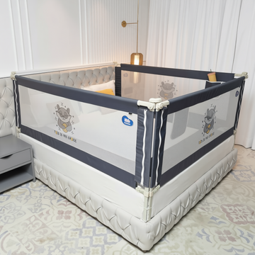 3-Side PREMIUM Baby Bed Rail Guard for New Model