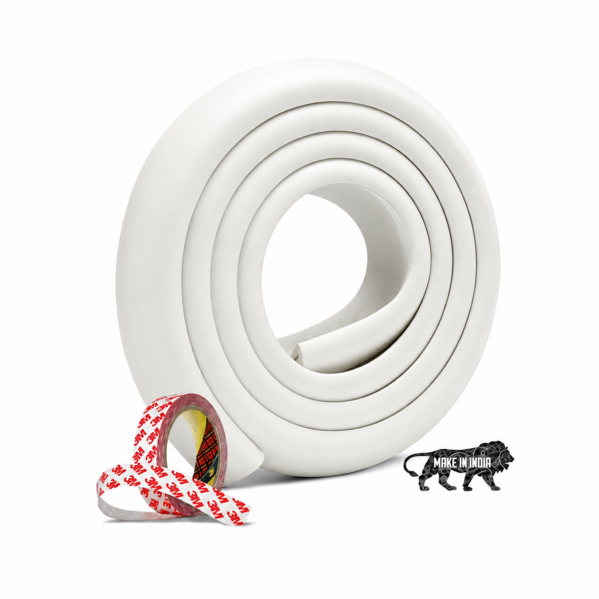 L-Shape Cushion Strip for Baby Safety in India - Kids Station