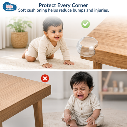 Transparent Silicone Round Corner Edge Guards for Baby Safety