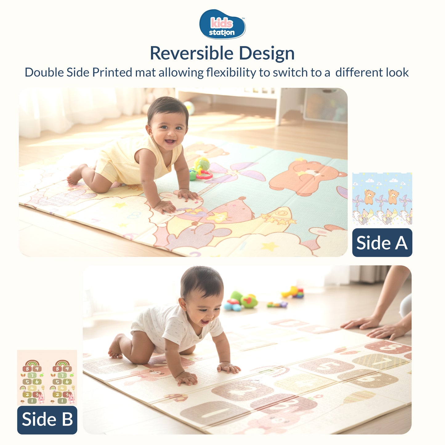 Snuggle Baby Play Mats (150cm x 200cm x 0.8cm)