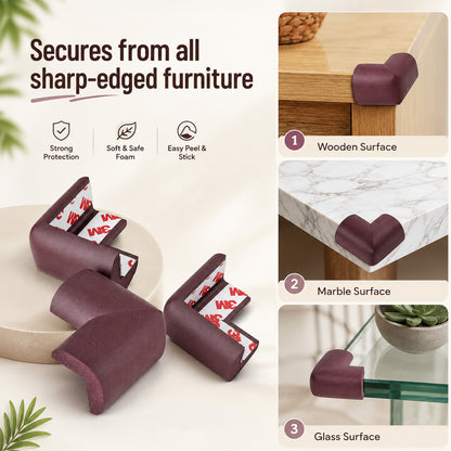 L-Shape NBR Corner Guards for Baby Safety