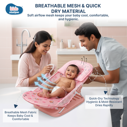 Fun & Cute Prints Baby Bather for Newborns