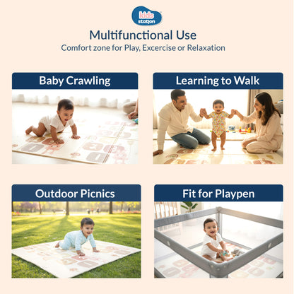 Snuggle Baby Play Mats (150cm x 200cm x 0.8cm)