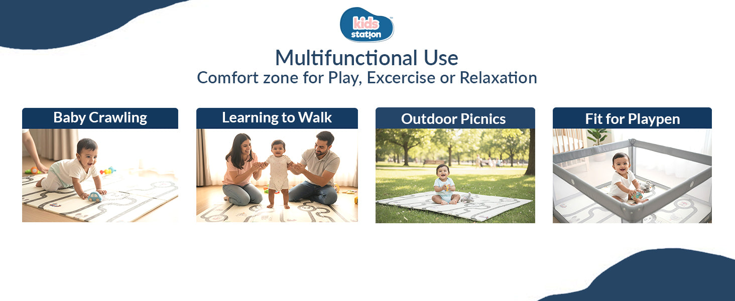 Snuggle Baby Play Mats (150cm x 200cm x 0.8cm)