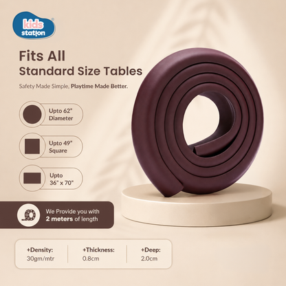 L-Shape Cushion Strip for Baby Safety in India - Kids Station