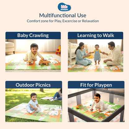 Dream Crawl Baby Play Mats (150cm x 200cm x 0.6cm)