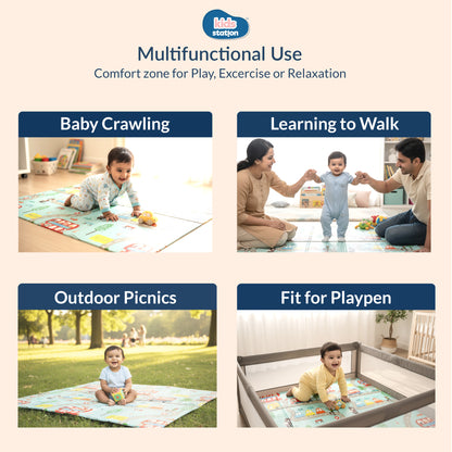 Snuggle Baby Play Mats (150cm x 200cm x 0.8cm)