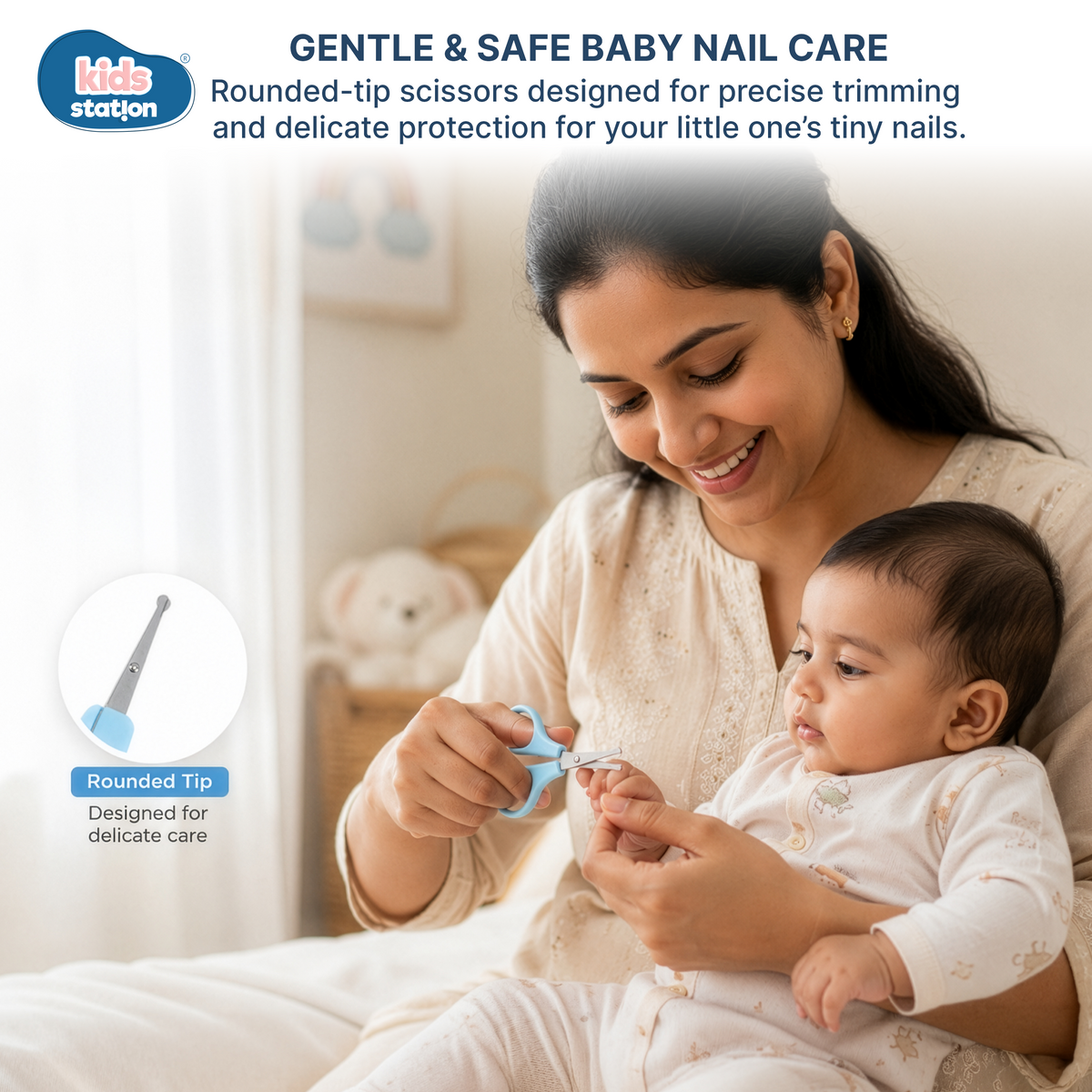 4-in-1 Baby Hygiene Grooming Kit for Baby Care