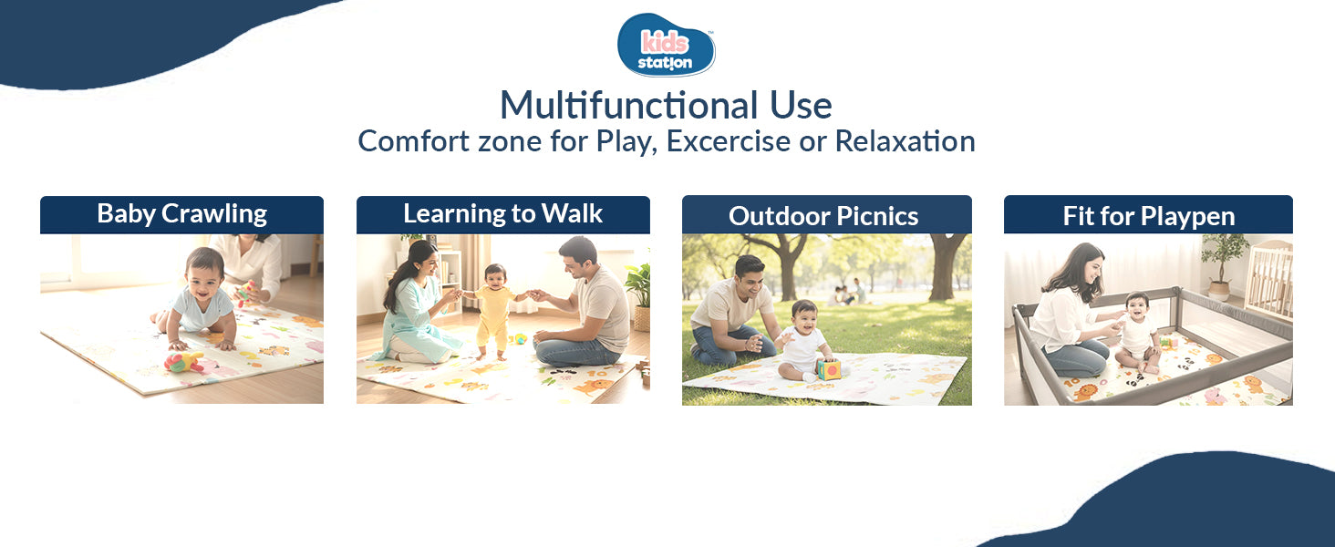 Snuggle Baby Play Mats (150cm x 200cm x 0.8cm)