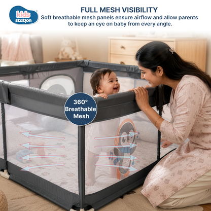 Playpen for Indoor & Outdoor Use for Babies