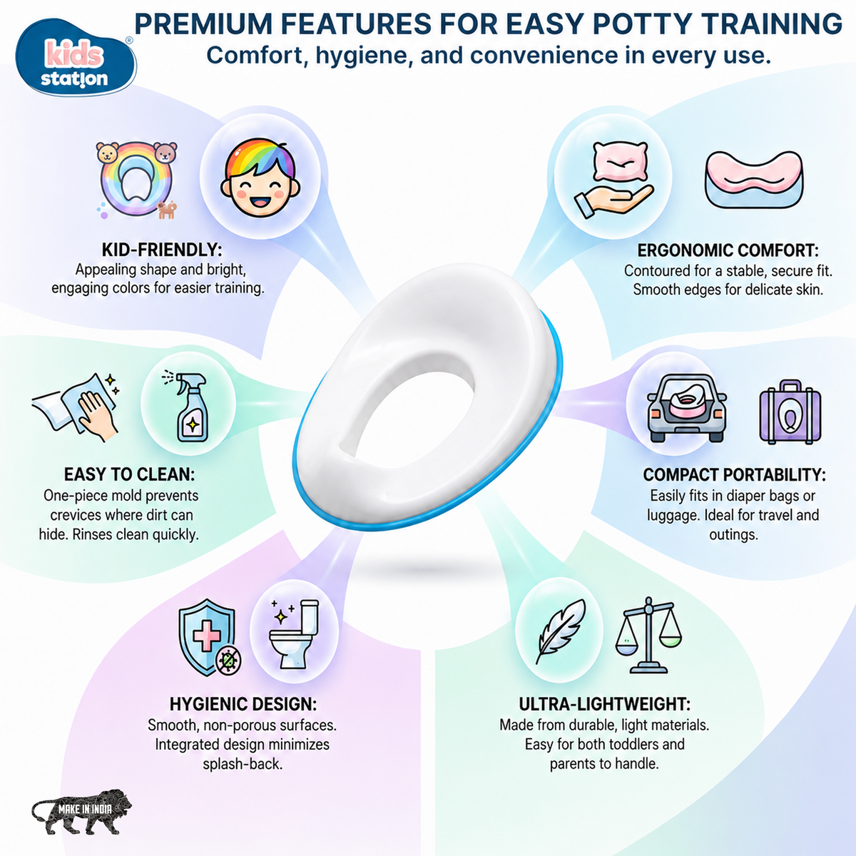 Portable Potty Training Seat for Babies